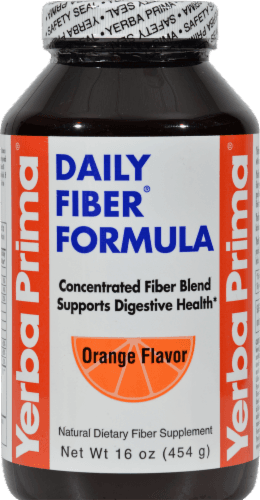 Yerba Prima Orange Flavor Daily Fiber Formula