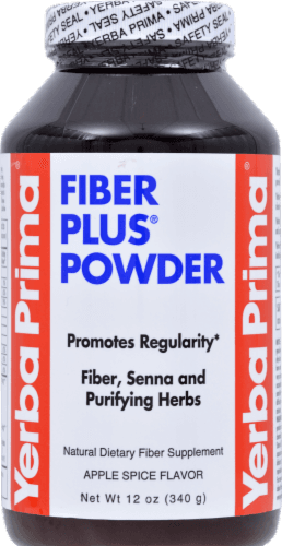Yerba Prima Apple Spice Flavor Fiber Plus Powder