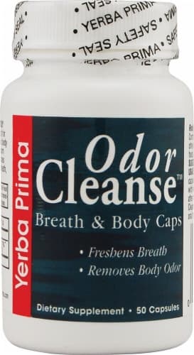 Yerba Prima Odor Cleanse Breath And Body Capsules
