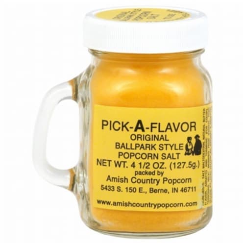 Amish Country Pick-A-Flavor Popcorn Salt, Original Ballpark Style
