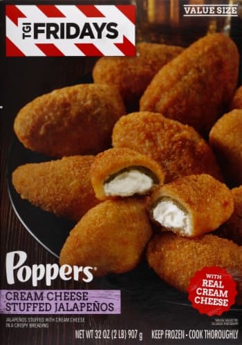 Tgi Fridays, Stuffed Jalapenos, Cream Cheese, Poppers, Value Size