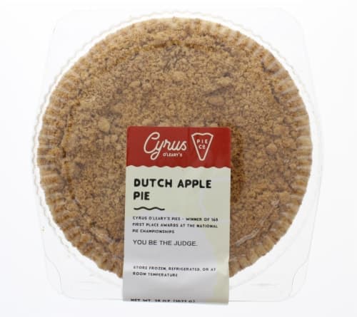 Cyrus O'Leary'S Dutch Apple Pie