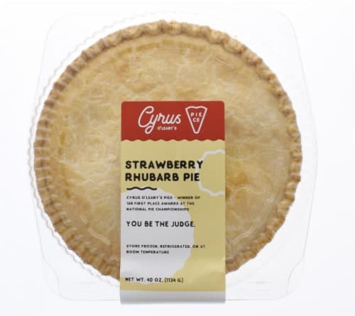 Cyrus O'Leary'S Strawberry Rhubarb Pie