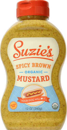 Suzie'S Organic Spicy Brown Mustard