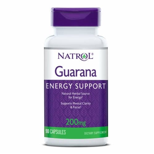 Natrol Energy Support Guarana Capsules