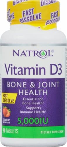 Natrol Strawberry Vitamin D 5000 Iu