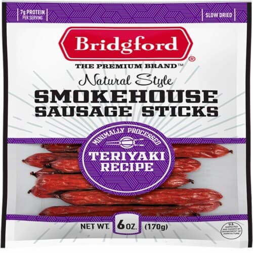 Bridgford Teriyaki Smokehouse Sausage