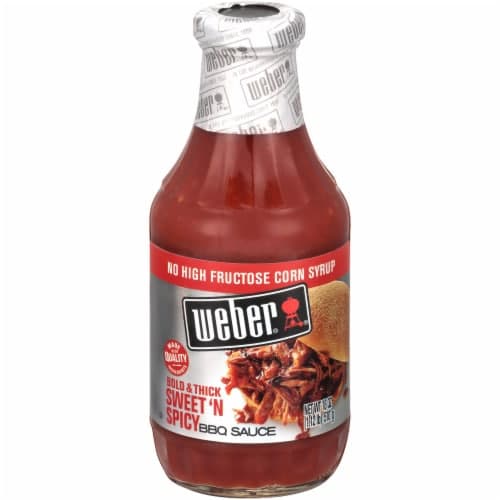 Weber Bold & Thick Sweet 'N Spicy Bbq Sauce.