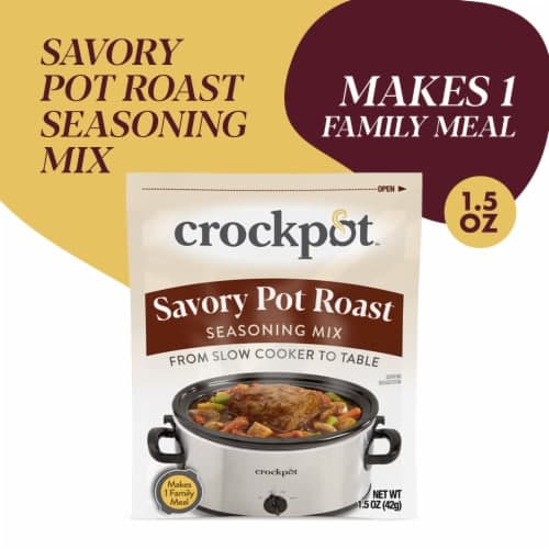 Crock-Pot Seasoning Mix Savory Pot Roast