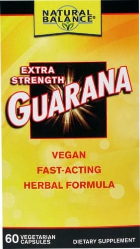 Natural Balance Extra Strength Guarana Vegetarian Capsules