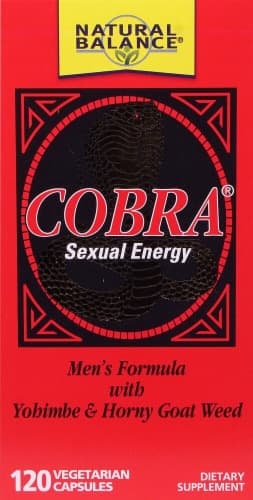 Natural Balance Cobra Sexual Energy Vegetarian Capsules