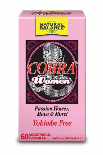 Natural Balance Cobra Women Dietary Supplement Vegetarian Capsules