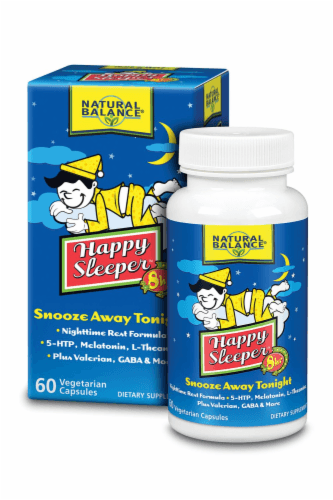 Natural Balance Happy Sleeper Dietary Supplement Vegetarian Capsules