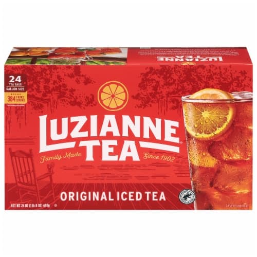 Luzianne Gallon Tea Carton