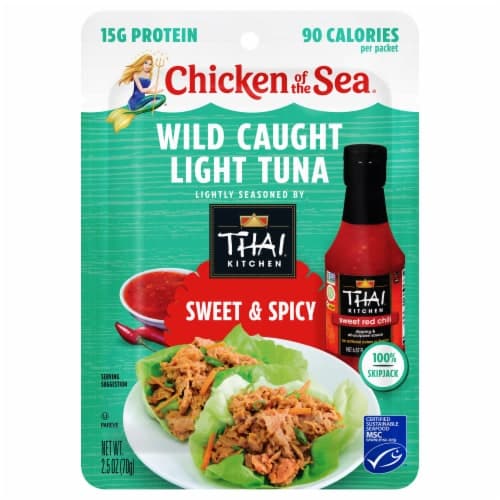 Chicken Of The Sea Light Tuna Thai Kitchen Sweet/Spicy Pouch
