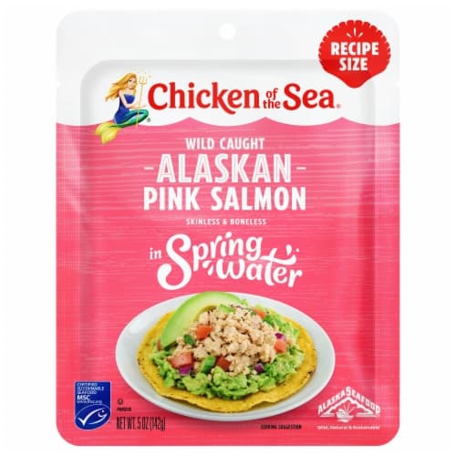 Chicken Of The Sea Salmon Pink Premium Wild-Caught Skinless & Boneless