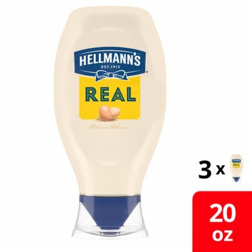 Hellmann'S Real Mayo Squeeze Bottle Real Mayonnaise