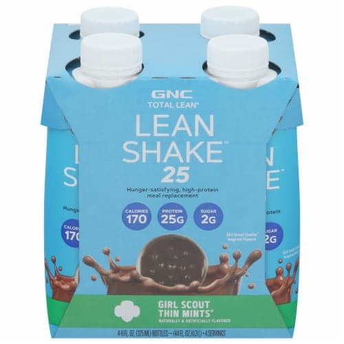 Gnc Total Lean Girl Scout Thin Mints Lean Shake