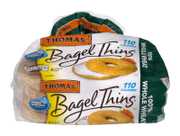 Thomas' Bagel Thins 100% Whole Wheat