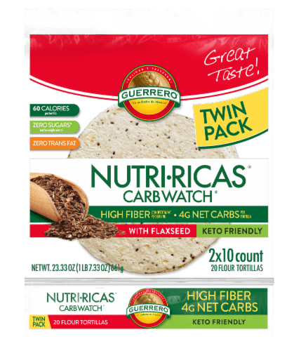 Guerrero Nutri-Ricas Carb Watch Flour Tortillas
