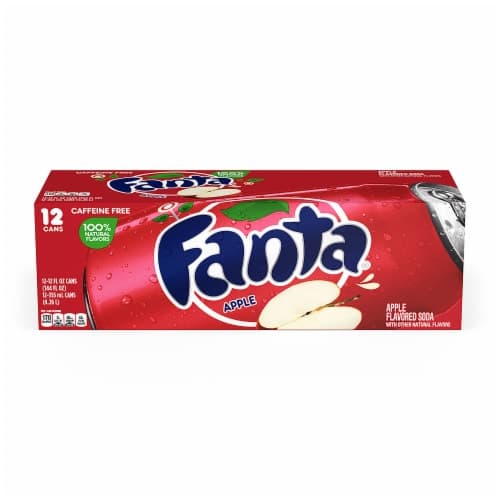 Fanta Apple Soda Fridge Pack Cans