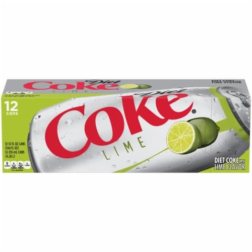 Diet Coke With Lime Fridge Pack Cans