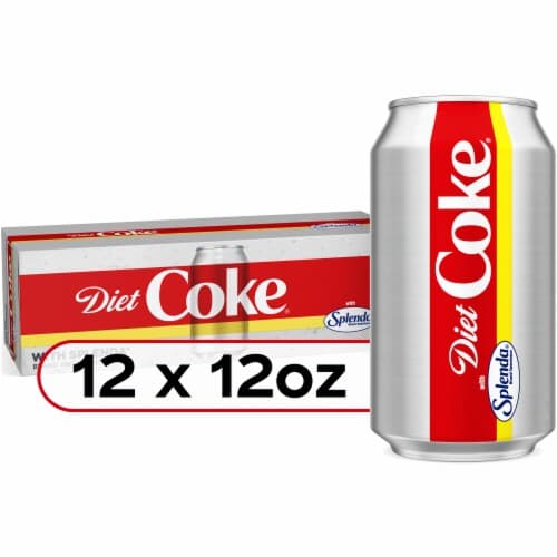 Diet Coke Sweetened W/ Splenda Fridge Pack Cans