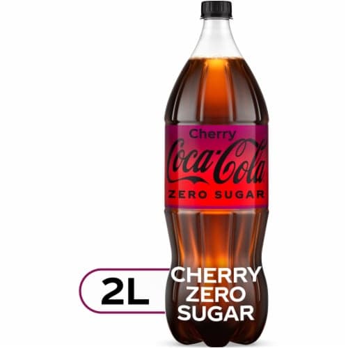 Coca-Cola Soda Pop Cherry Zero Sugar