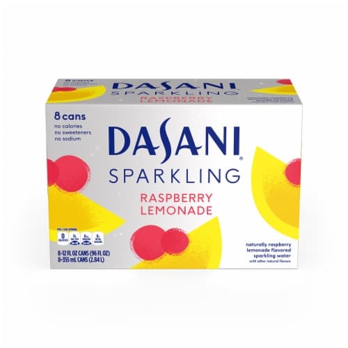 Dasani Sparkling Raspberry Lemonade Fridge Pack Cans