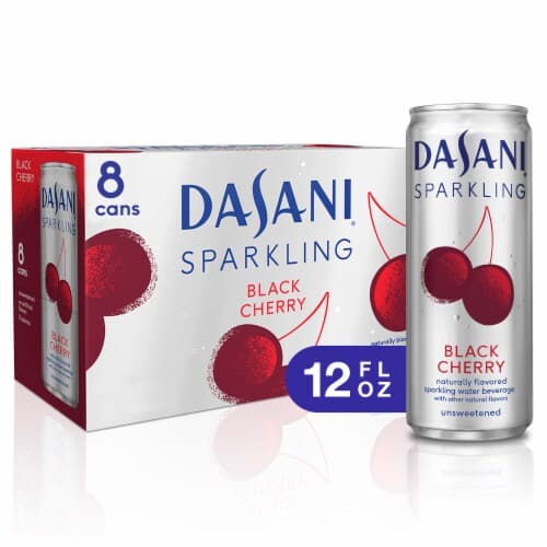 Dasani Sparkling Black Cherry Fridge Pack Cans