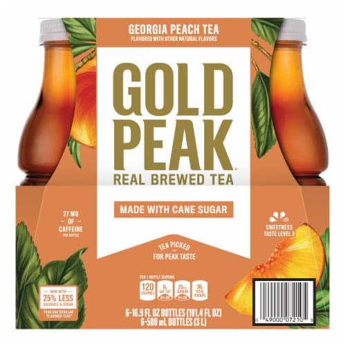 Gold Peak Peach Tea Bottles