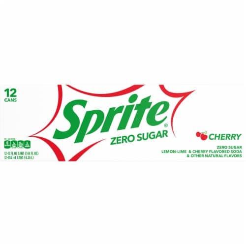 Sprite Zero Cherry Fridge Pack Cans