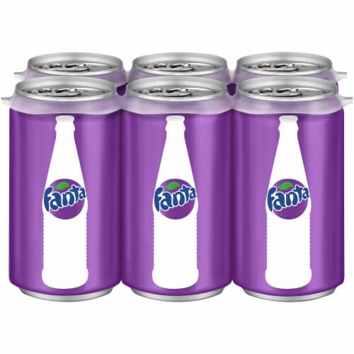 Fanta Grape Soda Cans