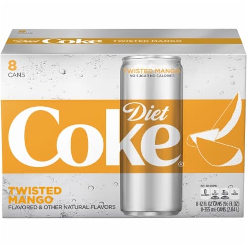 Diet Coke Twisted Mango Fridge Pack Cans
