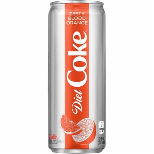 Diet Coke Zesty Blood Orange Sleek