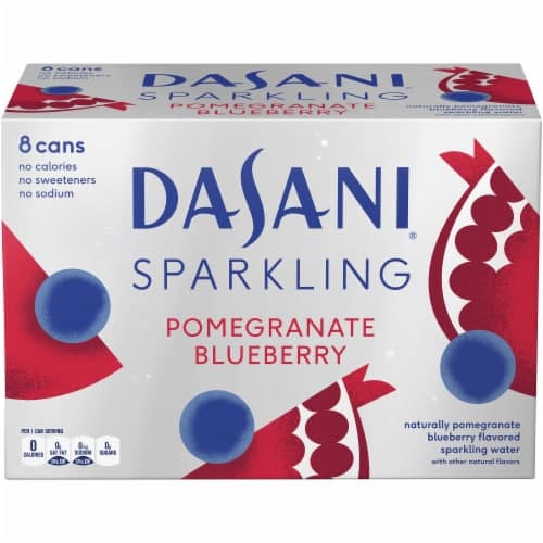 Dasani Sparkling Pomegranate Blueberry Fridge Pack Cans