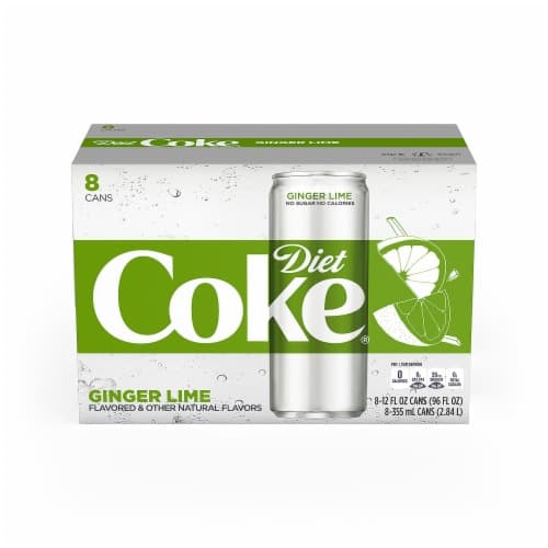 Diet Coke Ginger Lime Fridge Pack Cans