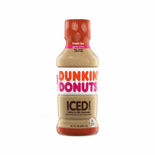 Dunkin' Donuts Pumpkin Spice Iced Coffee