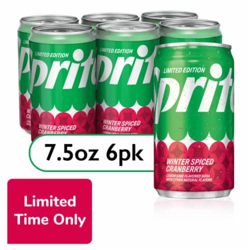 Sprite Limited Edition Winter Spiced Cranberry