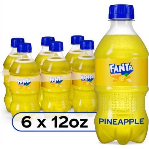 Fanta Pineapple Soda Bottles