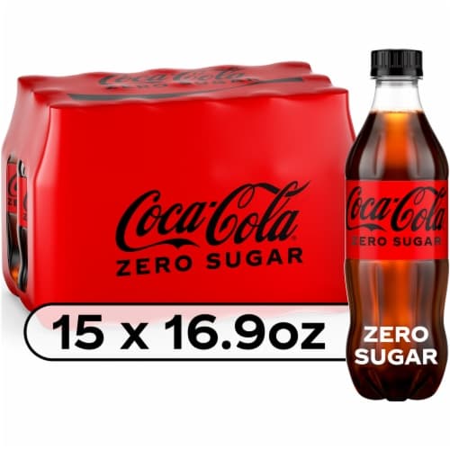 Coca-Cola Zero Sugar Bottles Oz - 15-.5 Lt