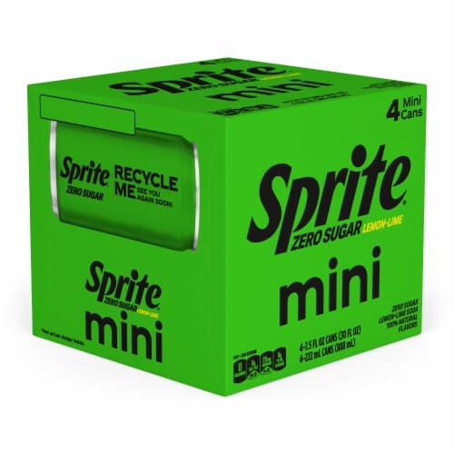 Sprite Lemon Lime Caffeine Free Zero Sugar Soda Mini