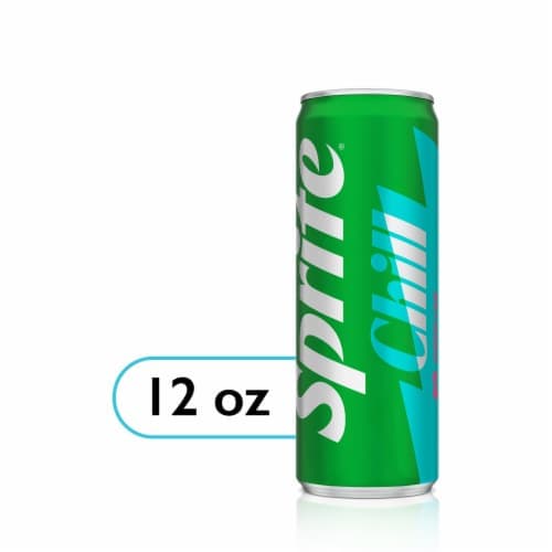 Sprite Chill Cherry Lime Natural Flavor Soda Soft Drink Slim