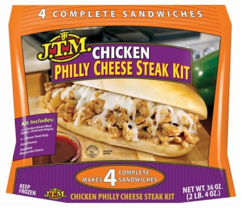 J.T.M.  Chicken Philly Cheese Steak Kit