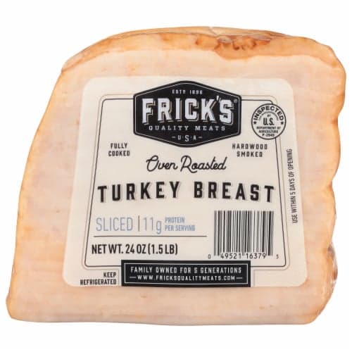 Frick'S Oven Roasted Sliced Turkey Breast