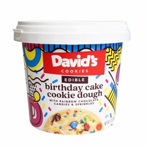 David'S Cookies Edible Birthday Cake Cookie Dough