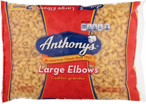 Anthony'S Large Elbow Macaroni