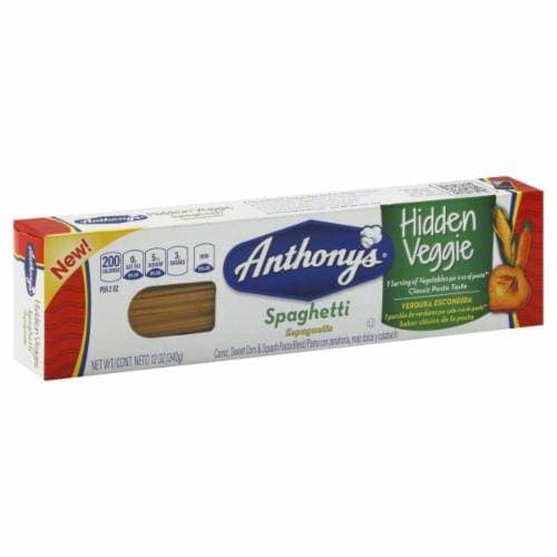 Anthony'S Hidden Veggie Spaghetti Pasta Noodles