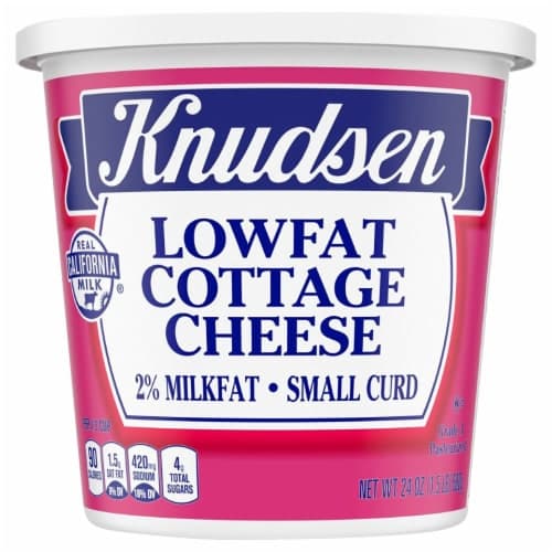 Knudsen Lowfat Cottage Cheese 2% Milkfat Small Curd