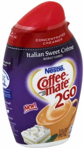 Coffee Mate 2 Go Coffee Creamer, Concentrated, Italian Sweet Creme